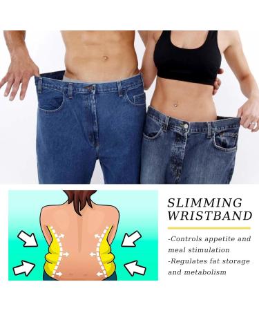Stylish Slimming Bracelet for Appetite Control & Fat Reduction - Stress Relief & Metabolism Boost for Men & Women - Buy Online on GoSupps.com
