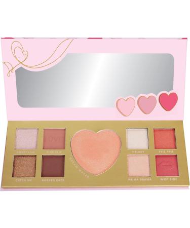 Eyeshadow & Blush Palette - With Love - Buy Online on GoSupps.com