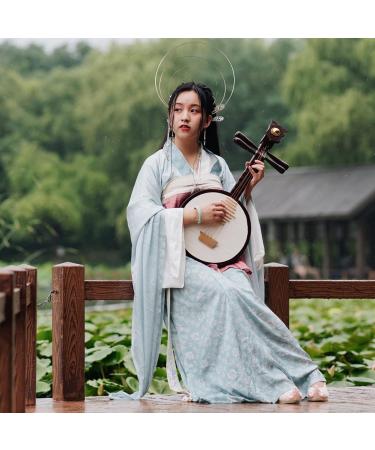 SOLUSTRE Angel Halo Headband Gold Celestial Crown Headpiece Goddess Graceful Tiara Hair Hoop Good for Women Bridal Wedding Cosplay Halloween Party Use - Buy Online on GoSupps.com