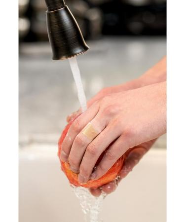 Nexcare Waterproof Clear Bandages for Knee and Elbow - 192 Count | Minimal Residue | Bath, Shower, and Pool Proof - Buy Online on GoSupps.com