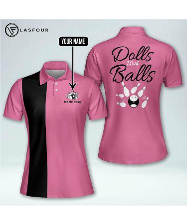 LASFOUR Personalized 3D Peace Love Bowling Tie Dye Shirt - Perfect Gift for Women Bowling Lovers - Buy Online on GoSupps.com