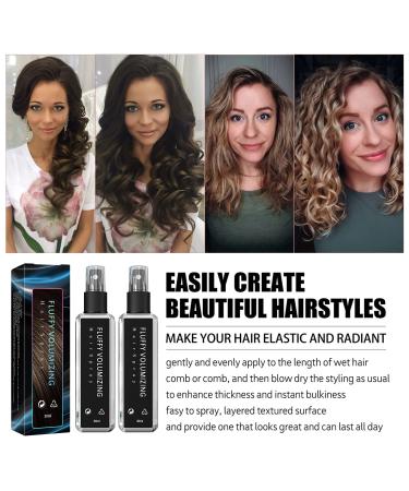 Glee Ice Volumizing Thickener Spray Styling Gel & Hairspray for Fine Thin Hair - Fluffy Extra-Volume (2PCS) - Buy Online on GoSupps.com