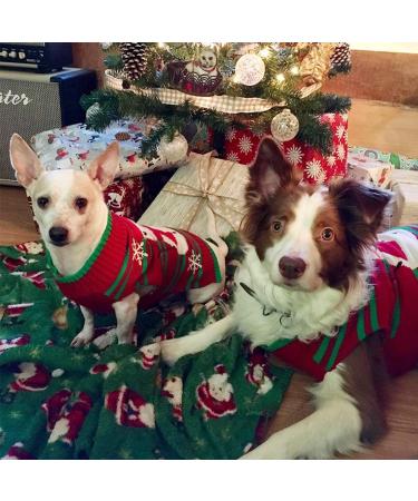 NACOCO Snowman Holiday Sweater for Small Dogs & Cats - Christmas & New Year Pet Clothes - Buy Online on GoSupps.com