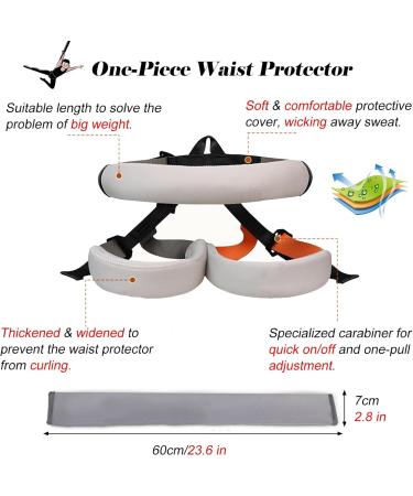 Durable Aerial Yoga Stretch Rope Set - Anti-Breaking Bungee Fitness Equipment for Full Body Exercise (148.8-170.6 lbs - Buy Online on GoSupps.com