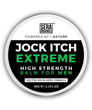 Jock Itch Treatment for Men | Antifungal Cream | Skin Jock Itch Treatment Antifungal | 30ml by Sera Organics