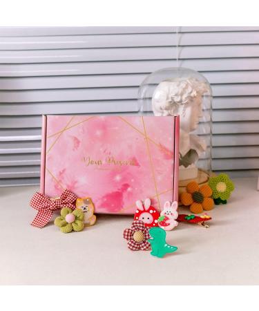 Xana 30PCs Animal and Flower Hair Clips + 10PCs Creative Hair Ties Set for Girls, Women & Kids - Cute Hair Accessories - Buy Online on GoSupps.com