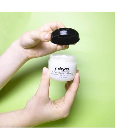 Raya Vitamin-B Cream 300 | Lightweight Effective Moisturizing Facial Cream for Oily & Problem Skin | Controls Oil & Breakouts | Ideal for Teens - Buy Online on GoSupps.com