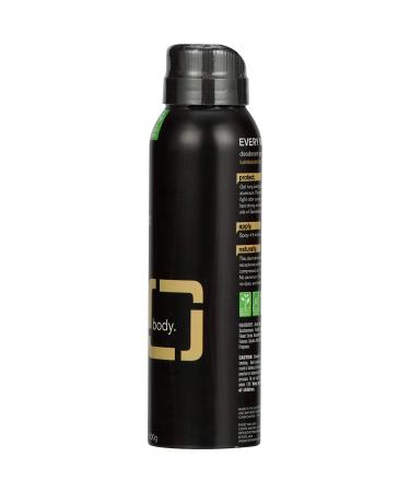 Every Man Jack Sandalwood Spray Deodorant 3.5 oz - Natural & Long-Lasting - Buy Online on GoSupps.com