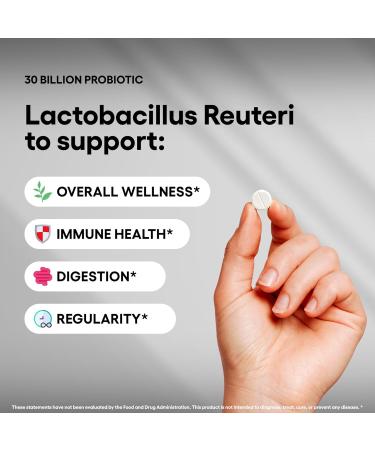 Lactobacillus Reuteri Probiotic Supplement 30 Billion CFU 240 Tablets Probiotics for Men & Women Supports Digestive & Gut Health Vegan Friendly Gluten Free Non-GMO (240 Lactobacillus Reuteri) Lactobacillus Reuteri 1 Count  - Buy Online on GoSupps.com