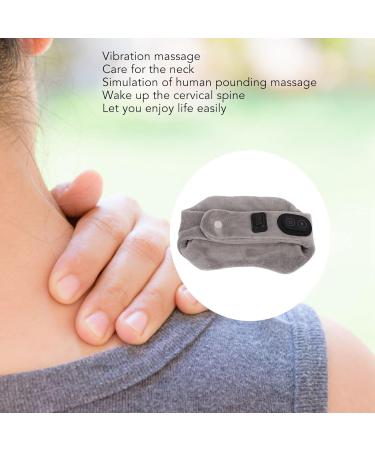3 Gears Electric Neck Heating Wrap - Therapeutic Vibrating Neck Warmer for Relaxation & Comfort | International Shipping Available - Buy Online on GoSupps.com