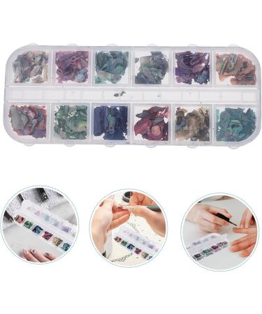 POPETPOP 1 Box Christmas Decoration Nail Jewelry Seashell Decor Manicure Charms Shell Decorations for Nail Art Christmas Charms for Nails Shell Pieces Nail Drill Accessories Boxed Miss Gem - Buy Online on GoSupps.com