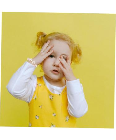 Toyvian 2 Sets Necklace Set Girls Jewelry Bracelets for Kids Necklace for Girls Necklace Pearl Girl Pearl Jewelry Kid Simulated Pearl Neckalce Faux Pearl Child White Acrylic - Buy Online on GoSupps.com