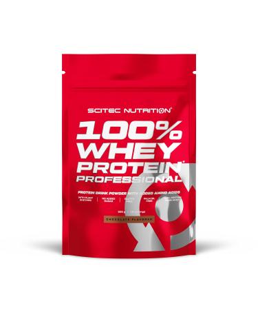 Scitec Nutrition 100% Whey Protein Professional with key amino acids and digestive enzymes, Contains no added sugars, 500 g, Chocolate-Cookies & Cream