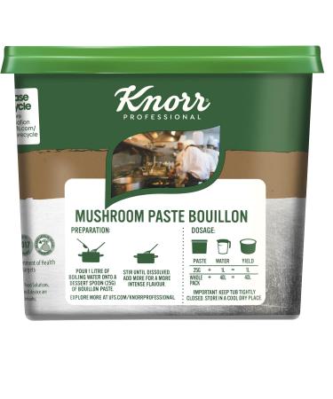 Knorr Gluten Free Vegetable Paste Bouillon 1kg & Gluten Free Mushroom Paste Bouillon 1kg - Buy Online on GoSupps.com