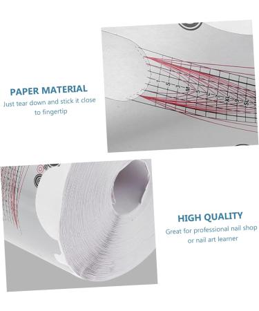 POPETPOP Nail Art Sticker 1roll Nail Paper Holder Sticker for Nails Nail Stickers Nail Extension Stickers Nail Location Sticker Nail Art Stickers Nail Art Extended Sticker Nail Art Supply - Buy Online on GoSupps.com