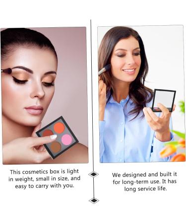 Beavorty 15 Pcs Eye Shadow Blank Magnetic Makeup Powder Travel 10x9cmx3pcs Blackx3pcs - Buy Online on GoSupps.com