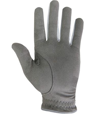 FootJoy Men's RainGrip Golf Gloves - White/Grey Large Pair - Buy Online on GoSupps.com