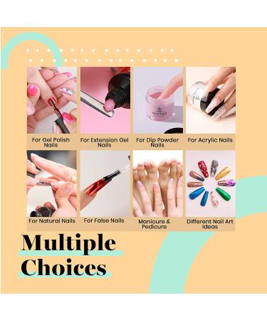 Beetles Nail Art Foil Glue Gel Set with 10PCS Animals Flowers Butterfly Stickers - 15ML Transfer Glues for Manicure DIY - Nail Dryer Curing Lamp Required - Soak Off - Buy Online on GoSupps.com