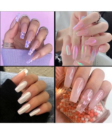 Joyeee Nail Extension Gel Kit 60ml Clear Poly Nail Gel Acrylic Nail Builder Strengthen Crystal Gel Set Hard Builder Gel for Nail Design Repair Gel Nail Starter Kit for Beginners and Nail Technician - Buy Online on GoSupps.com
