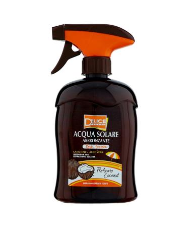 Delice - Tanning Sun Water, Carotene + Aloe Vera - 500 ml - [Pack of 6]