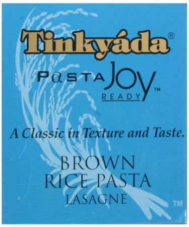 Tinkyada Brown Rice Pasta with Rice Bran Lasagne 280g - Gluten-Free, Organic - Buy Online on GoSupps.com