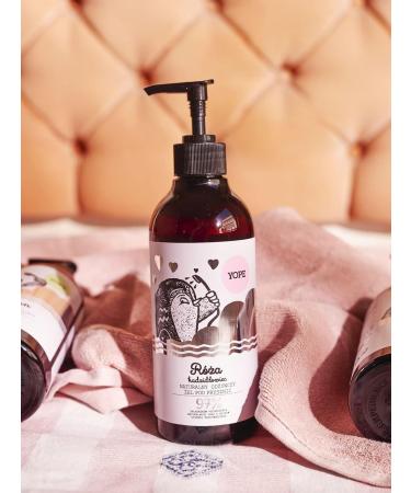 Natural shower gel Rose and Kadzid owiec YOPE 400ml - Buy Online on GoSupps.com