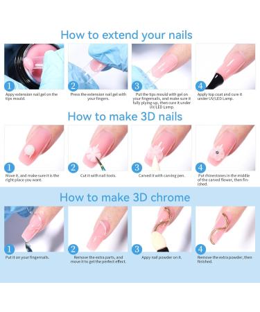  Born Pretty Born Pretty Clear Reconstruction Gel Solid Nail Extension Gel Non Sticky for Hands - Buy Online on GoSupps.com