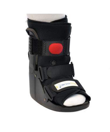 Air CAM Walker Fracture PDAC Approved L4360 and L4361Boot Short - Medical Recovery, Protection and Healing Boot - Toe, Foot or Ankle Injuries by Brace Align Small (Pack of 1)