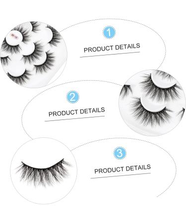 FRCOLOR 7 Boxes 6d False Eyelashes Beauty Eyelashes Girls Accessories Fake Lashes Dense Eyelashes Cosmetics Eye Lashes Lash Accessories Beauty Accessories 3d Volume Lashes Chemical Fiber - Buy Online on GoSupps.com
