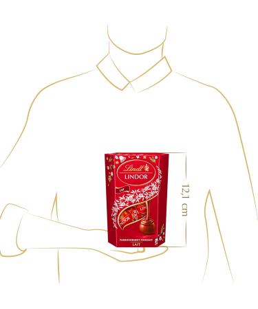 Lindt - Cornet LINDOR - Chocolat au Lait - Id al pour P ques 87g Lait 87g - Buy Online on GoSupps.com