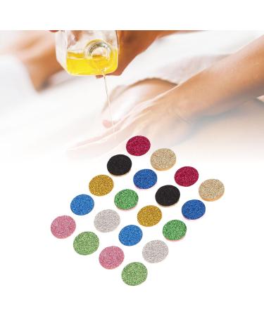 Fragrance Oil Diffuser Replacement Refill Pad 20pcs Round Replacement Refill Pads Mixed Colors Aromatherapy Essential Oil Diffuser Felt Pad for Essential Oil Diffuser Necklace - Buy Online on GoSupps.com