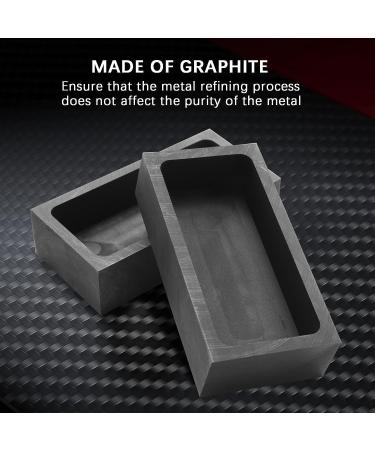 Gldw Ingot Mould Casting Ingot Crucible Mould Silver Gold Ingot Mould Melting Casting Refining 4 Pieces 1 KG - Buy Online on GoSupps.com