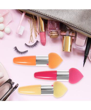 POPETPOP 3pc Sponge Stick Makeup Concealer Sponge Makeup Lollipop Sponge on Stick Makeup Foundation Sponge with Handle Travel Makeup Brush Eye Shadow Brush Major - Buy Online on GoSupps.com