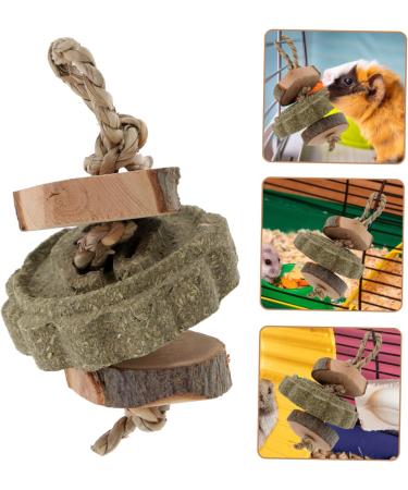 Levemolo Wooden Biting Playthings Wooden Chew Ball Pet Biting Playthings Rabbit Chewing Playthings - Buy Online on GoSupps.com