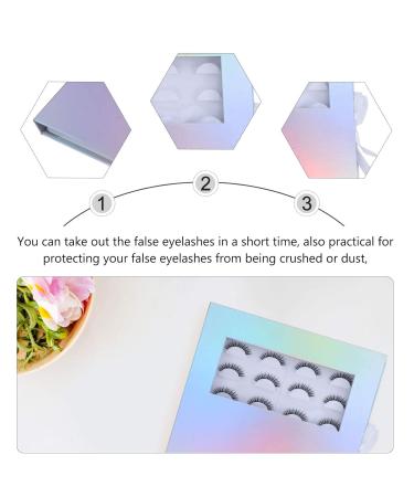 Beaupretty False Eyelash Packaging Box - Colorful Lash Case & Organizer for Eyelashes | Perfect Storage Solution - Buy Online on GoSupps.com