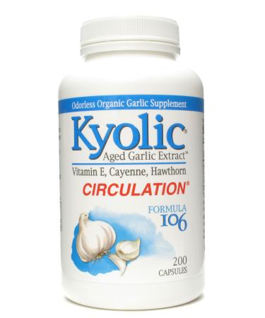 Kyolic #106 W/Vitamin E Cayenne 200 Cap
