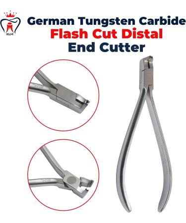 Distal End Cutter Flush Cut Long Handle | Safety Hold Tungsten Carbide Dental Orthodontic Instruments - Buy Online on GoSupps.com