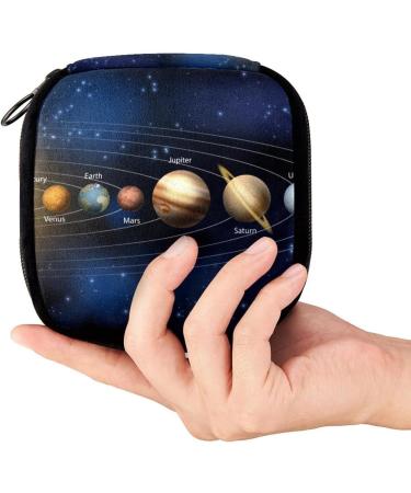 Period Bag Sanitary Napkin Storage - Solar System Planet Color - Buy Online on GoSupps.com