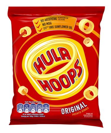 Hula Hoops 32x34g (Original)