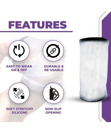 Premium Picc Line Cover for Upper Arm - Waterproof & Reusable - Easy to Use | 35mm Circumference - Buy Online on GoSupps.com