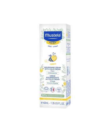 Mustela Baby Nourishing Face Cream with Cold Cream for Dry Skin - 1.35 fl oz (40 ml) - Buy Online on GoSupps.com