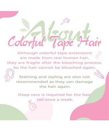 Youngsee Tape Extensions Real Hair Burgundy 30 cm 10 Pcs Tape-In Hair Extensions for Short Styles | 20g #530 - Buy Online on GoSupps.com