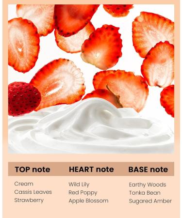 Pheromones Perfumes for Women&Men No. 44 Strawberry&Cake Enhanced Scents Pheromone Perfume Oil Mix of Cream Cassis Leaves Strawberry Lily Apple Woods Tonka Bean Amber 0.34oz Travel Size Perfume Spray - Buy Online on GoSupps.com