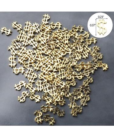Girl Manicure Tools For Women Nail Charms Nail Accessories Dollar Sign Nail Art Stickers 3D Nail Decals - Buy Online on GoSupps.com