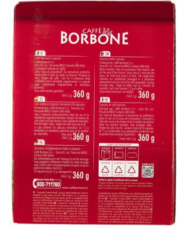  Italian Gourmet E.R. Lot de 100 capsules de caf Borbone Miscela Nobile et Decisa compatibles Lavazza* A modo Mio* 7 2 g + Italian Gourmet polpa 400 g - Buy Online on GoSupps.com