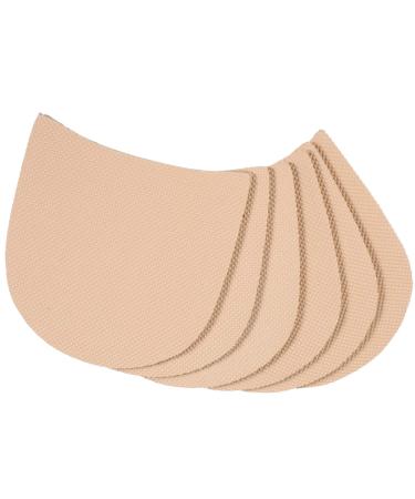 3 Pairs Anti-Slip Stickers on Back Palm Shoes Repair Pad Non-Slip Shoe Grips Sole Pads Anti-Slip Sole Sticker Sole Stick Protector Shoe Sole Stickers Shoe Grip Cushion Sole Patch Beige