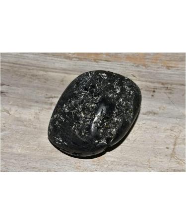 Black Tourmaline Large Palm Natural Stone Crystal Protection Grounding Crafts - Buy Online on GoSupps.com