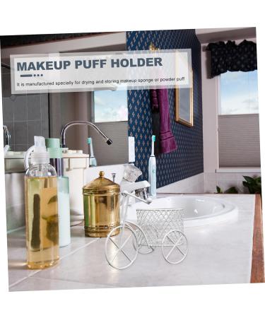 Healeved Iron Bicycle Sponge Display Stand Sponge Puff Rack Sponge Egg Rack Makeup Puff Holder Powder Puff Holder Cosmetic Rack Makeup Rack Makeup Sponge Holder Sponge Egg Holder - Buy Online on GoSupps.com