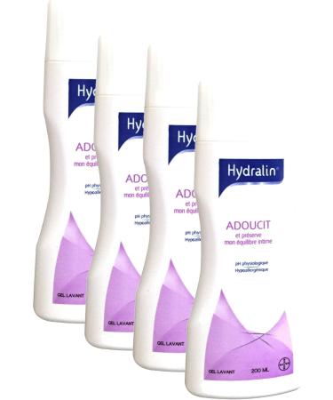 Hydralin Quotidien - To take care of your intimate areas day after day - Pack of 4 x 200ml - Buy Online on GoSupps.com