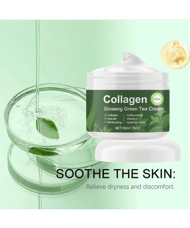 Cr me Hydratante Au Th Vert - Cr me Visage Hydratante For Peaux S ches Lotion Visage Nourrissante Et Illuminatrice - Buy Online on GoSupps.com
